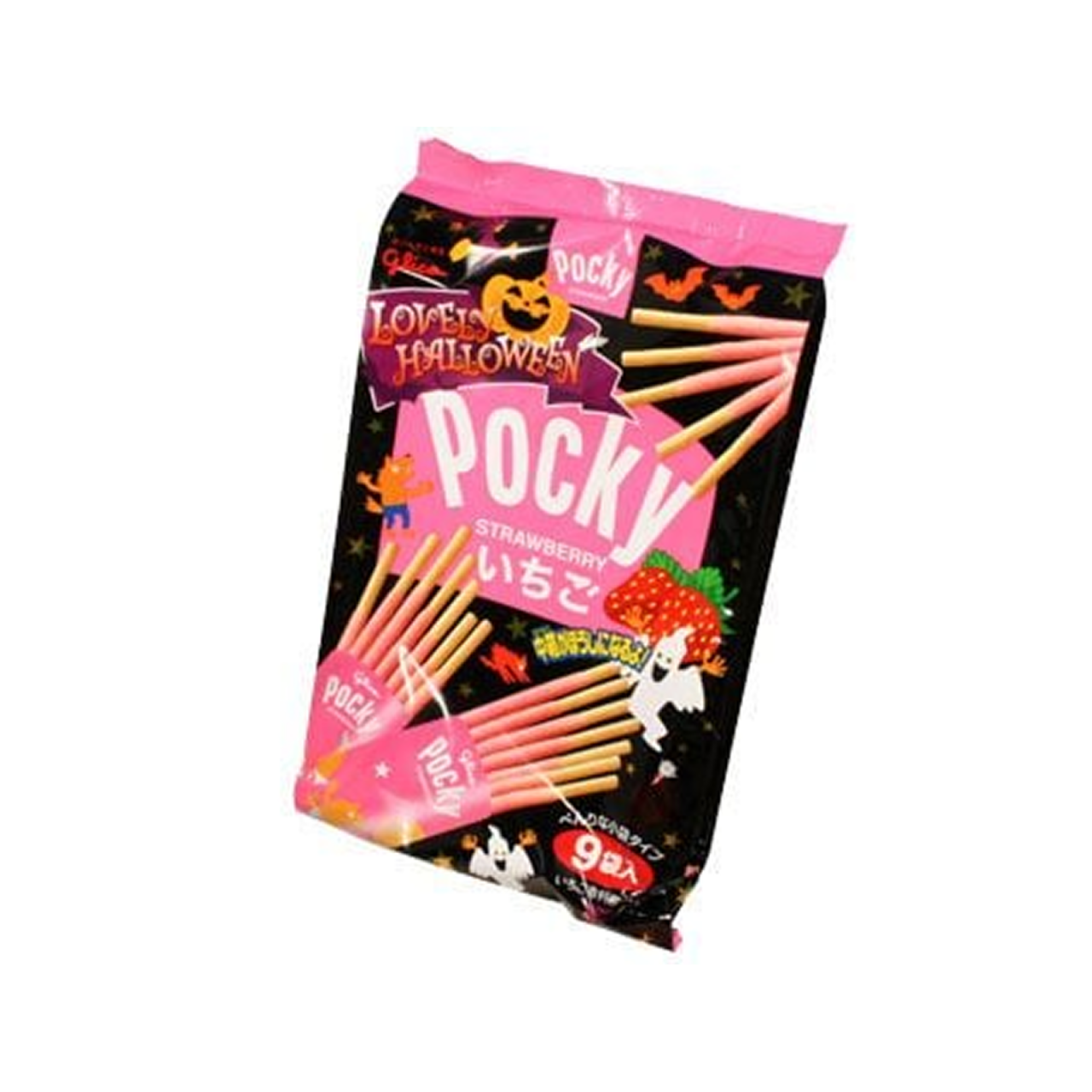 Pocky Strawberry Halloween 112g Glico [1]