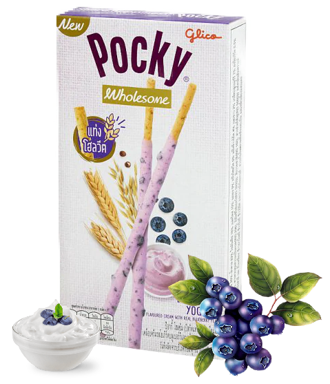 Pocky Wholesome Blueberry 36g Glico [1]