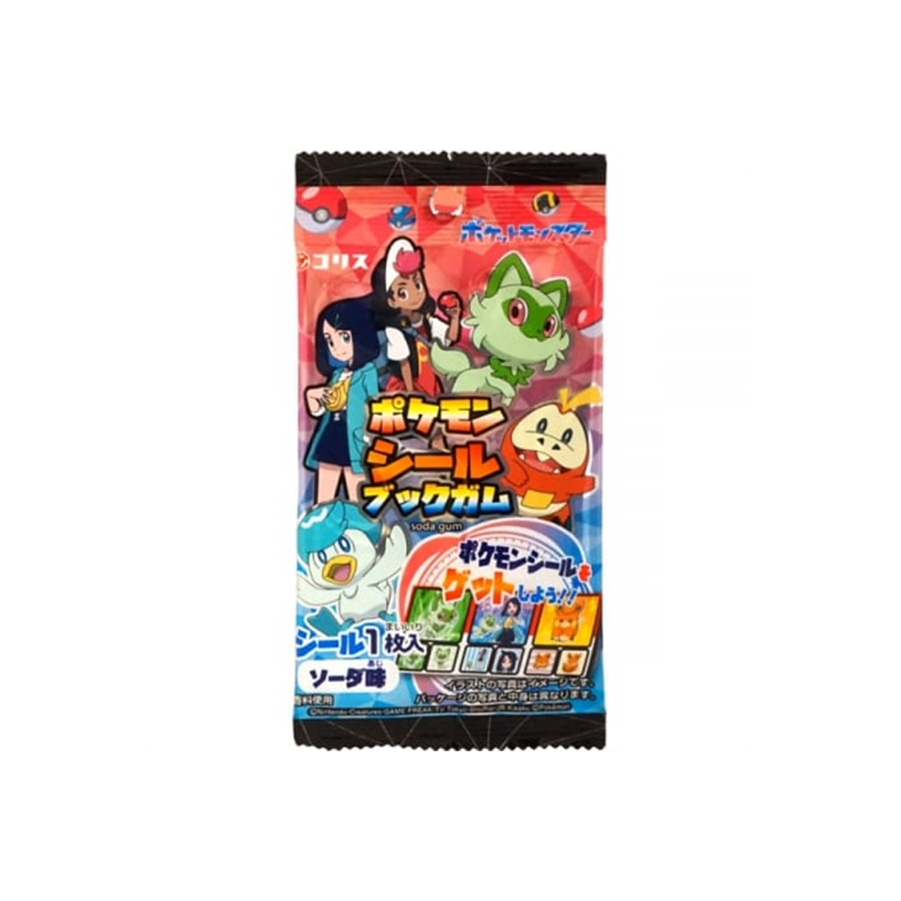 Pokemon Sticker & Gum Coris [1]