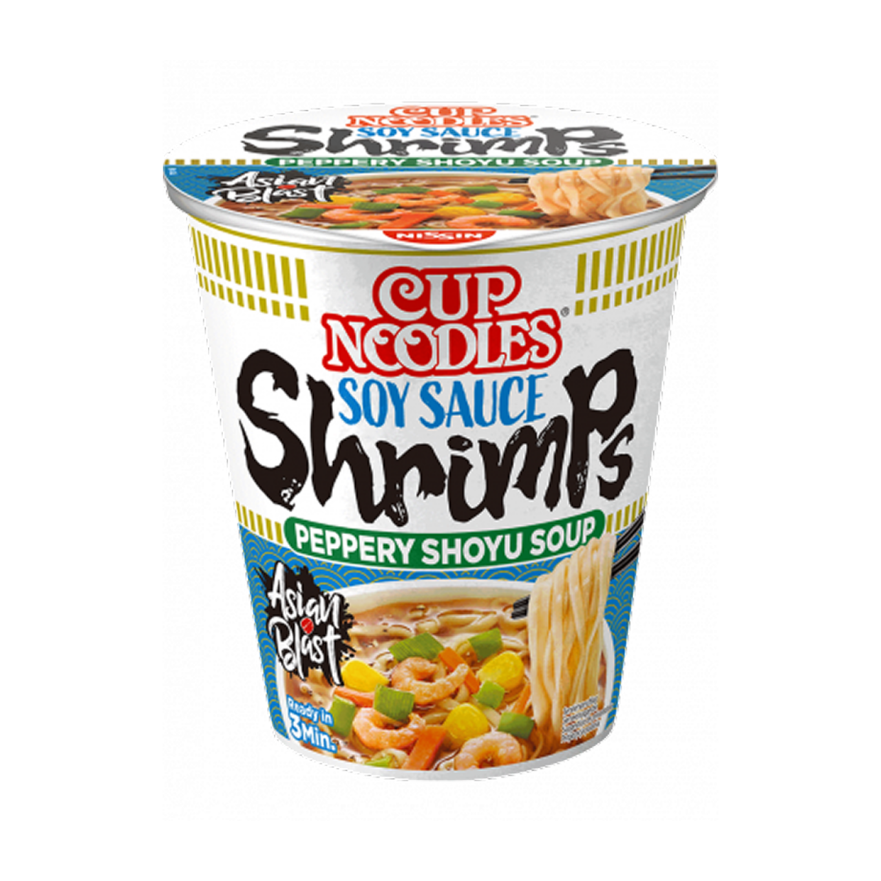 Ramen Shrimp Asian Blast 63g Nissin [1]
