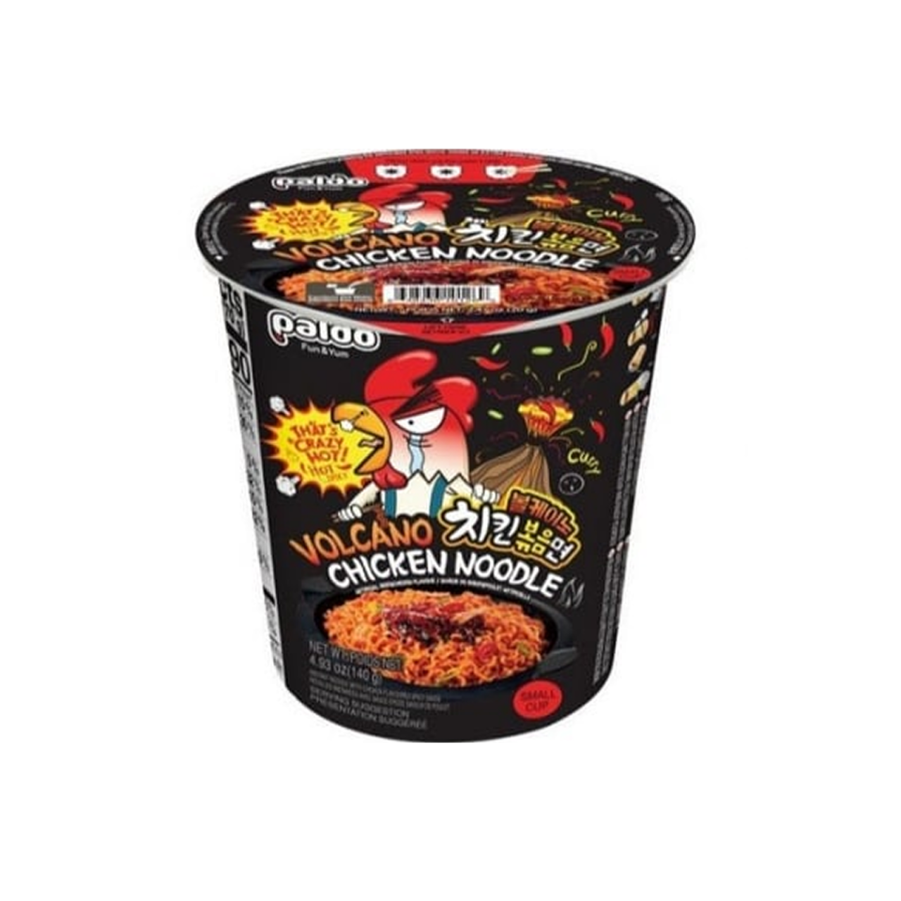 Ramen Volcano Chicken cupa mica 70g Paldo [1]