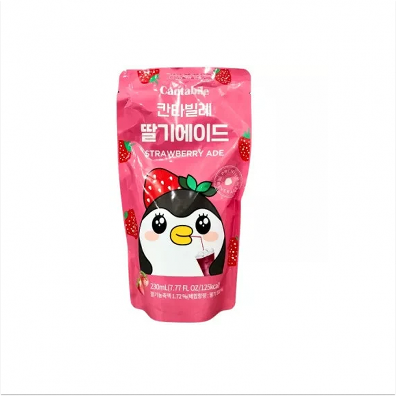 Strawberry Ade 230ml Cantabile [1]