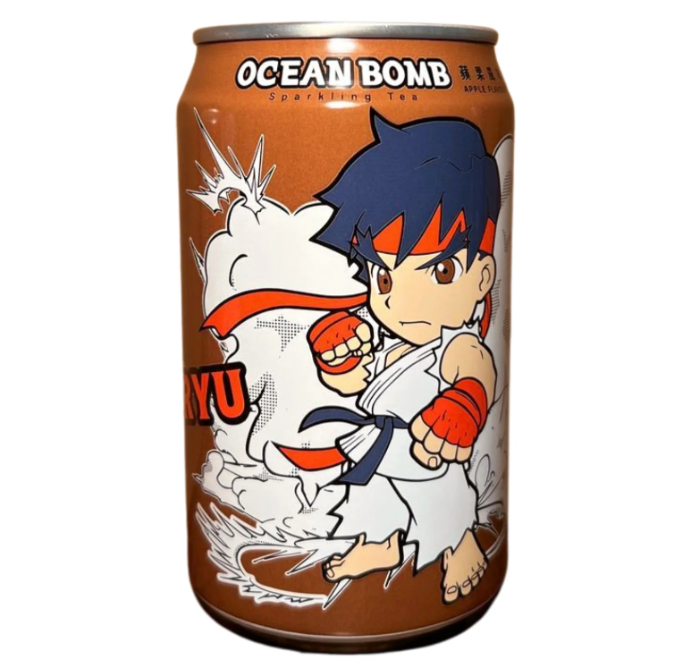 Street Fighter Ryu Drink - Apple FL 330ml OB [1]