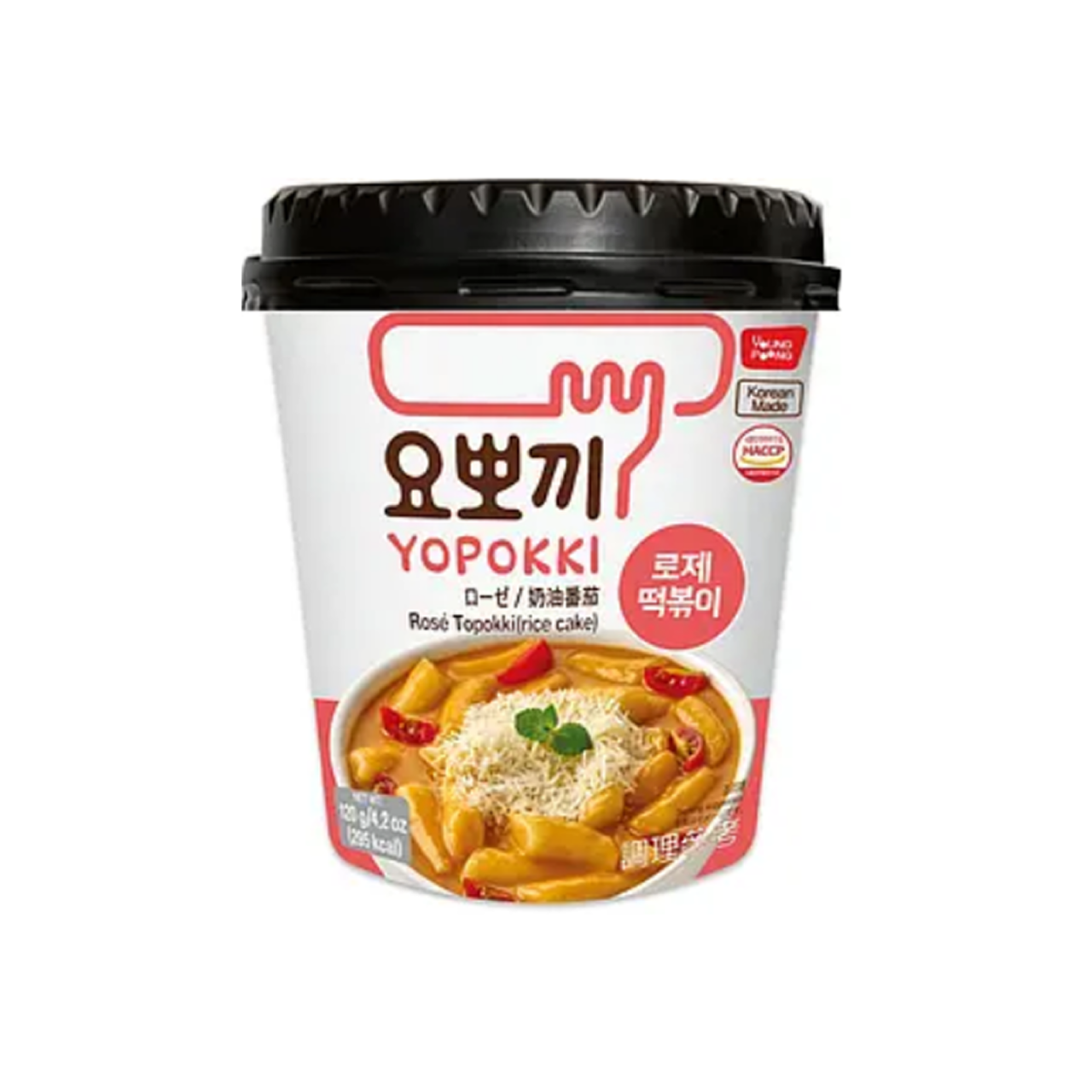 Yopokki Halal Rose Spicy Cup 120g [1]