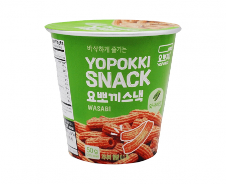 Snacksㅣ과자 - Snack Yopokki Wasabi 50g
