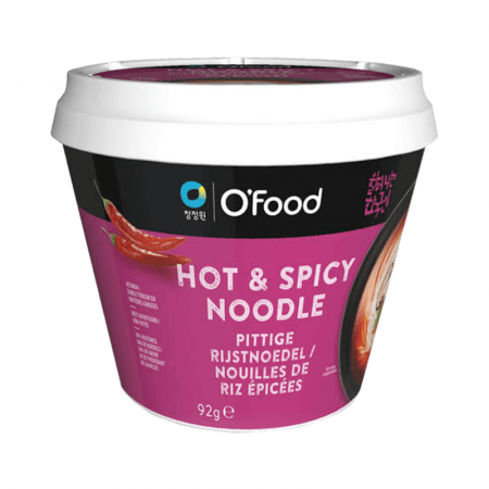 Cupă - Rice Noodle Hot & Spicy 92g CJO