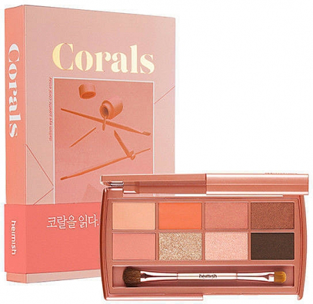 CosmeticeㅣK-Beauty - Dailism Eye Pallet Coral 7.5g