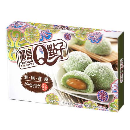 Mochi - Mochi Coconut Pandan 210g Q