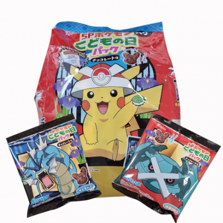 Snacksㅣ과자 - Tohato Corn Snack Chocolate Pokemon 75g