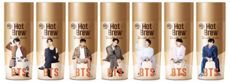 BTS - BTS Coffee Vanilla Latte  Hot Brew 270ml HY