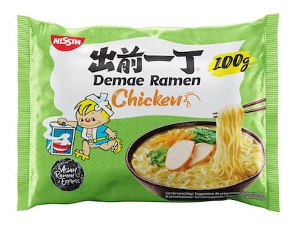 Pungă - Ramen Demae Chicken 100g Nissin