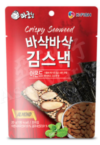 Alge - Snacks Seaweed Mandel 20g