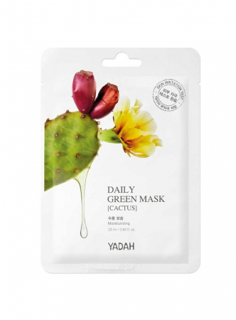 CosmeticeㅣK-Beauty - Yadah Daily Green Mask Cactus 25ml