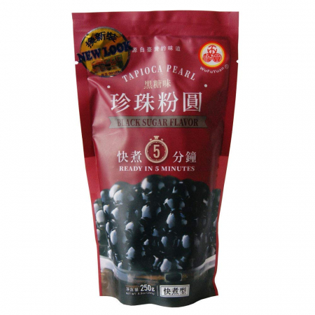 Perle de Tapioca - 5 min Tapioca Pearl Black Sugar 250g WFY