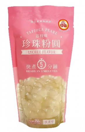 Perle de Tapioca - 5 min Tapioca Pearl Lychee 250g WFY