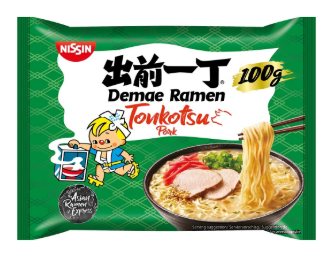 Pungă - Ramen Demae Tonkotsu 100g Nissin