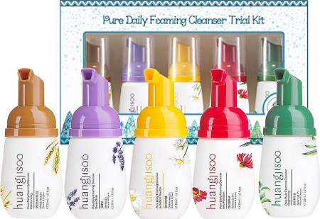 CosmeticeㅣK-Beauty - Huangjisoo Pure Daily Foaming Cleansing 30ml x 5szt