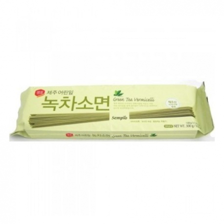 Tăițeiㅣ면 - Taitei Somen cu Ceai Verde 300g SEMPIO