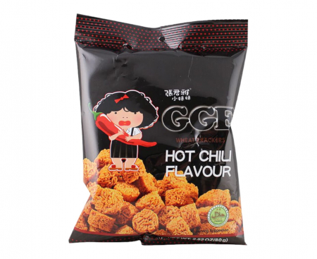 Crackers - GGE Wheat Cracker Hot Chili 80g
