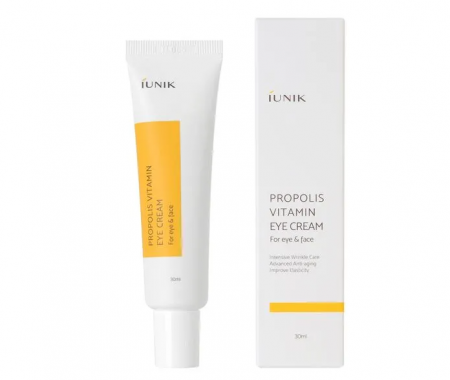 CosmeticeㅣK-Beauty - iUNIK Propolis Vitamin Eye Cream 30ml