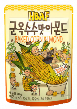 Almond Baked Corn 40g HBAF