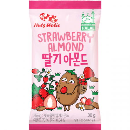 Migdale - Almond Strawberry 30g