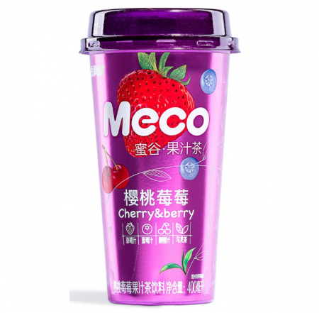 Suc - Bautura cu capsune si afine 400ml MECO