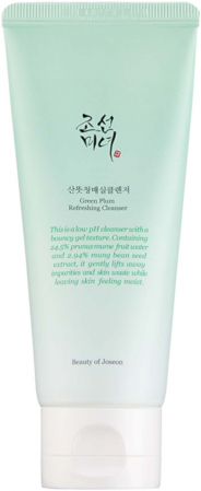 CosmeticeㅣK-Beauty - BEAUTY OF JOSEON Green Plum Refreshing Cleanser 100ml