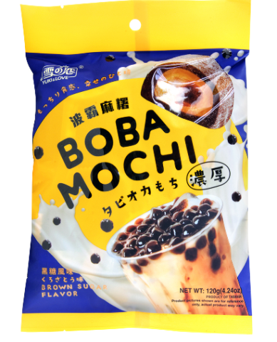 Mochi - Boba Mochi Rice Cake Brown Sugar 120GR