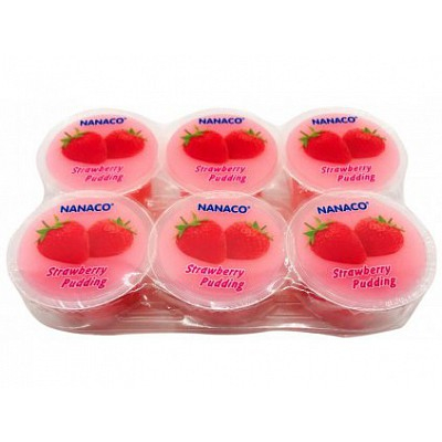 Jeleuri - Budinca cu capsuni  480g Nanaco
