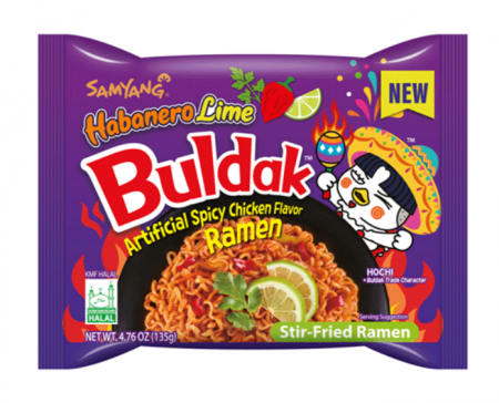 Pungă - Buldak Habanero Lime 135g SY