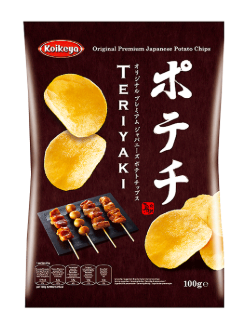 Snacksㅣ과자 - Chips aardapp. teriyaki KOIKEYA zk 100g