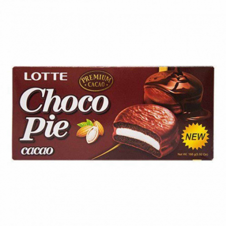 Prăjituri - Chocopie Cacao 168g Lotte