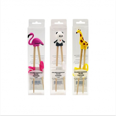 Ustensile de gatitㅣ주방용품 - Chopsticks Children with Silicon Helper 1