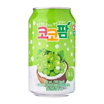 Suc - Cocopalm Grapes 340ml HT
