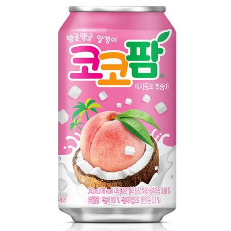 Suc - Cocopalm Peach 340ml HT