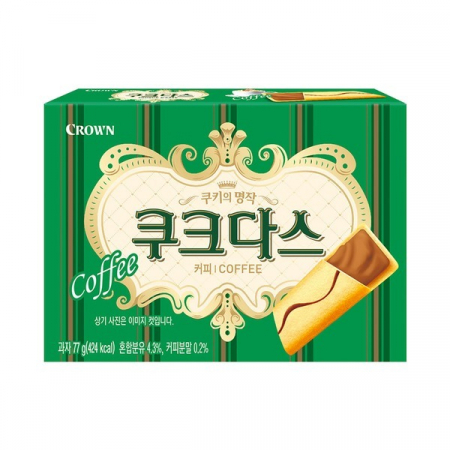 Crackers - Couque Dasse Vienna Coffee 72g Crown