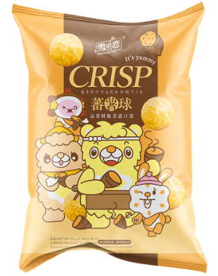 Snacksㅣ과자 - Crackers mais en zoete aardap. Y&L zk55g