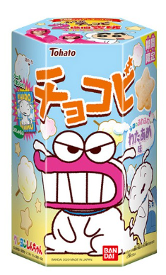 Biscuiți - Crayon Shin Chan Cotton Candy 18g Tohato