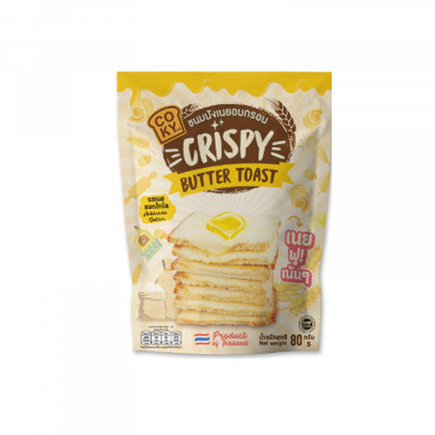 Snacksㅣ과자 - Crispy Hokkaido Toast 80g TH