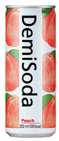 Soda - Demisoda Peach 250ml