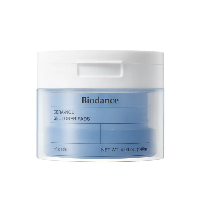 CosmeticeㅣK-Beauty - Dischete tonifiante din colagen cu ceramide, 60buc. (140g) | Biodance