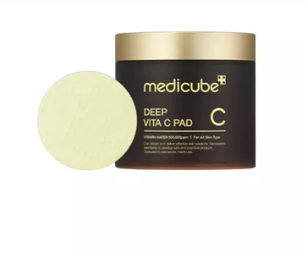 CosmeticeㅣK-Beauty - Dischete tonifiante pentru luminozitate cu Vitamina C, 70buc