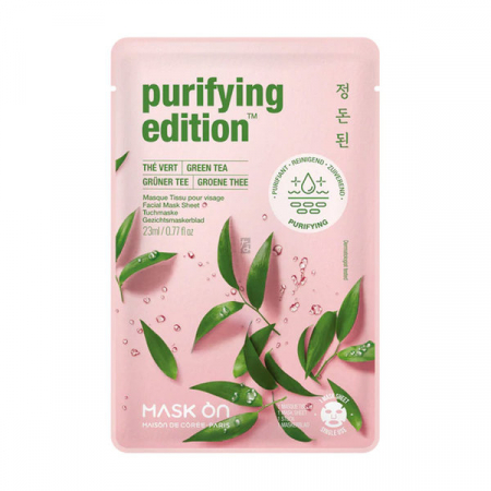 CosmeticeㅣK-Beauty - Facial Mask Green Tea 23ml