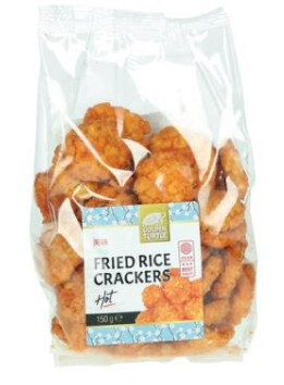 Snacksㅣ과자 - Fried Rice Crackers Hot 150GR