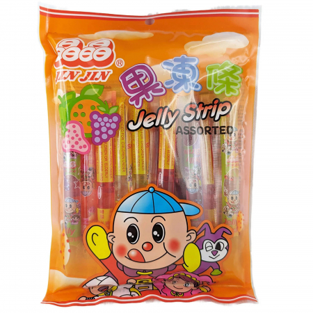 Jeleuri - Fruit Jelly Sticks 300g Jin Jin