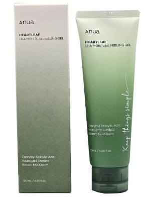 CosmeticeㅣK-Beauty - Gel pentru peeling cu LHA si Houttuynia Cordata, 120m