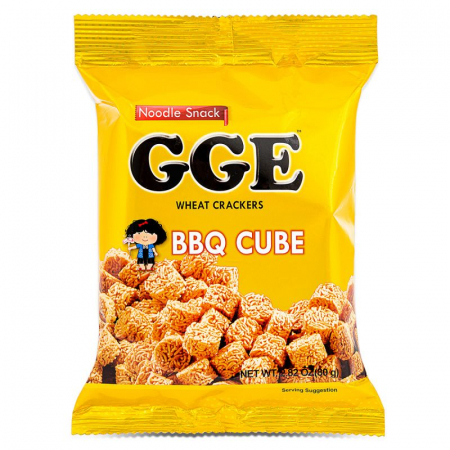 Snacksㅣ과자 - GGE Wheat Cracker BBQ Cube 80g