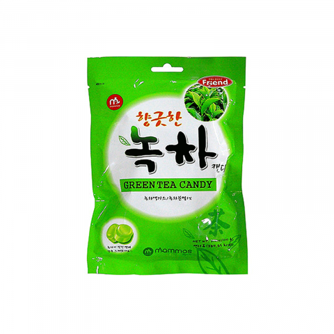 Bomboane - Green tea candy 80g Mammos