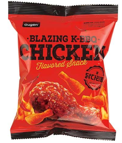 Snacksㅣ과자 - GUGEN  Drumstick Snack Hot 60gr